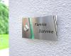 Artikelbild 1 des Artikels “Aufputz Edelstahl-MP3-Funkklingel mit Gravur „Aslant Line“ “