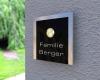 Artikelbild 2 des Artikels “Design Edelstahlklingel mit Acryl-Gravurfeld (austauschbar) „B&S Edition Gate“ “