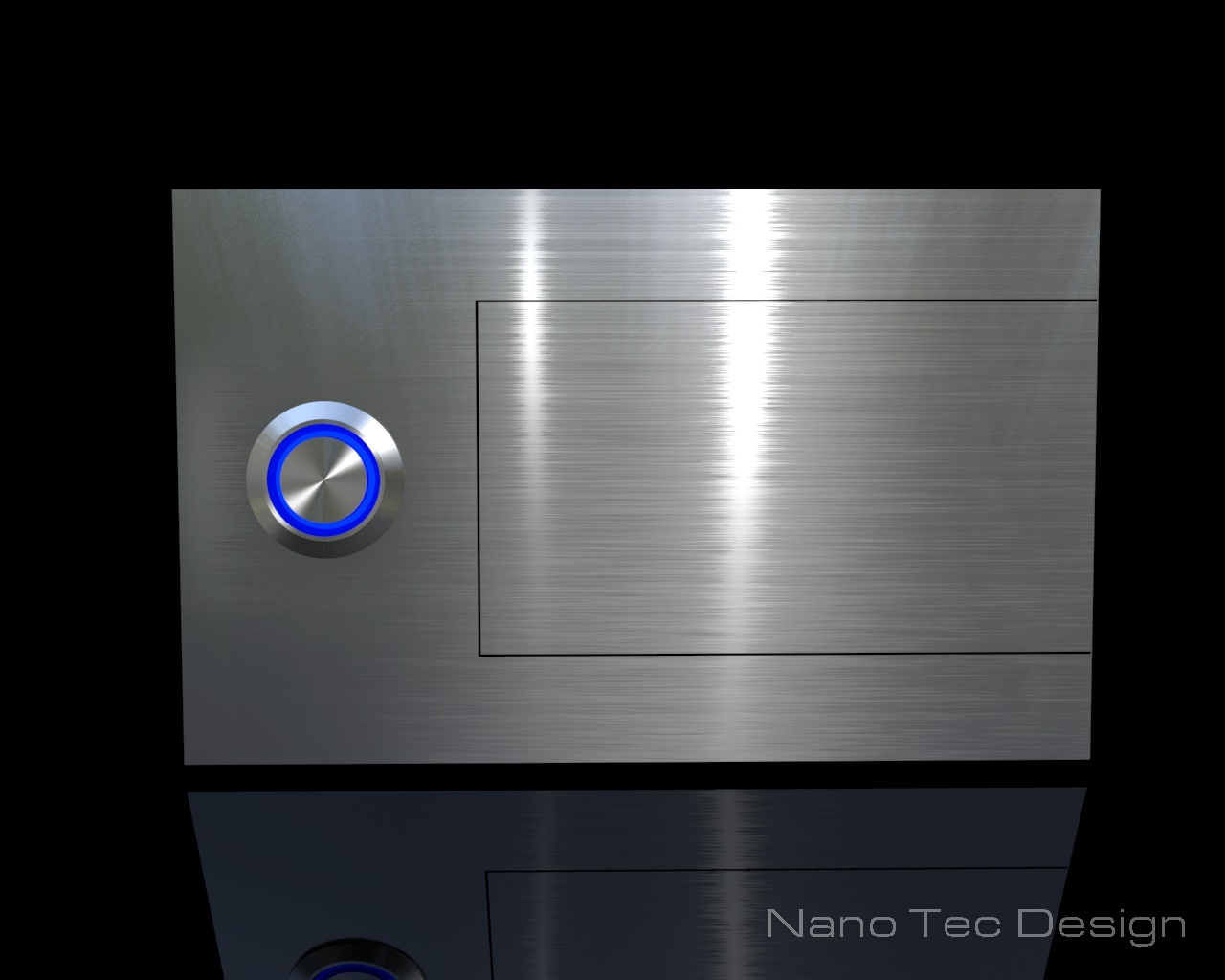 Artikelbild 10 des Artikels “Design Edelstahlklingel mit austauschbarem Gravurschild 