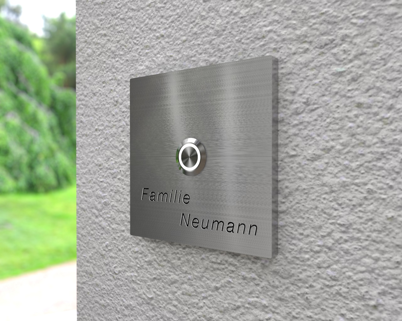 Artikelbild 2 des Artikels “Design Edelstahlklingel 