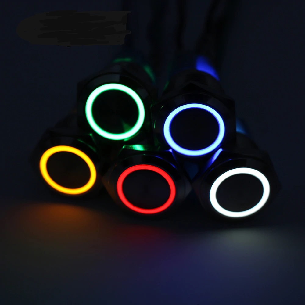 Artikelbild 2 des Artikels “LED-Edelstahltaster mit Lötfahnen “