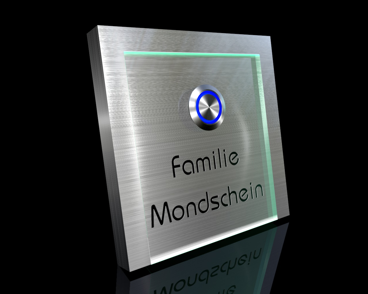 Artikelbild 2 des Artikels “Edelstahlklingel mit Acrylglas 