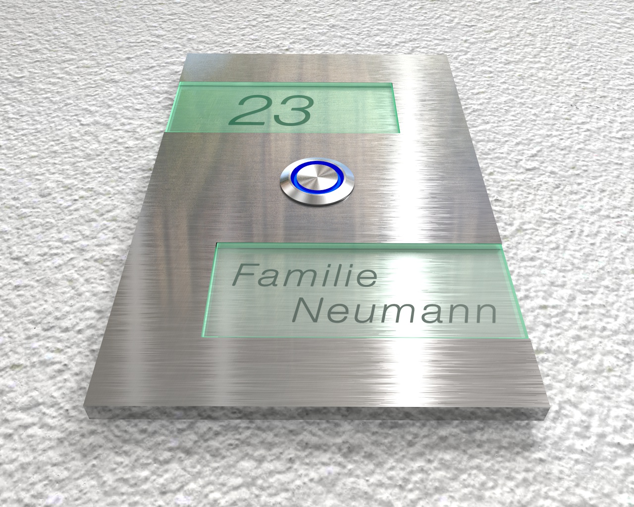 Artikelbild 3 des Artikels “Aufputz Edelstahl-MP3-Funkklingel mit Gravur 