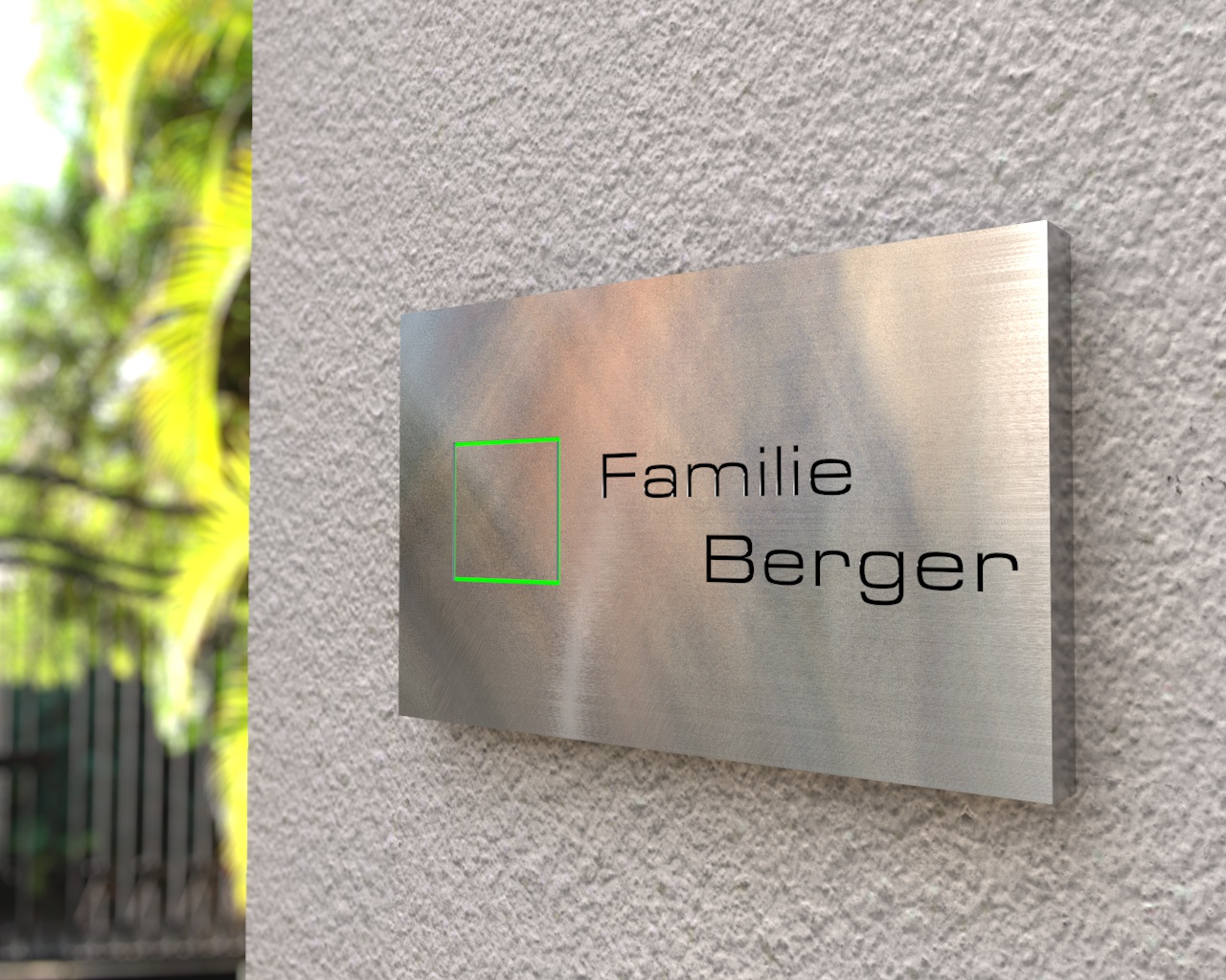 Artikelbild 4 des Artikels “Unterputz Edelstahl Funkklingel mit 230 Volt Funkgong „Angular Square“ “