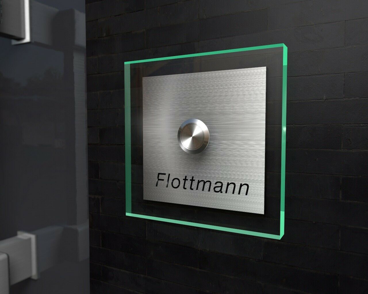 Artikelbild 4 des Artikels “Design-Edelstahlklingel mit Echtglas 