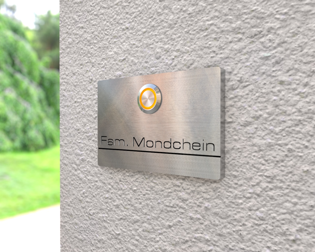 Artikelbild 4 des Artikels “Design Edelstahlklingel mit Verzierung 