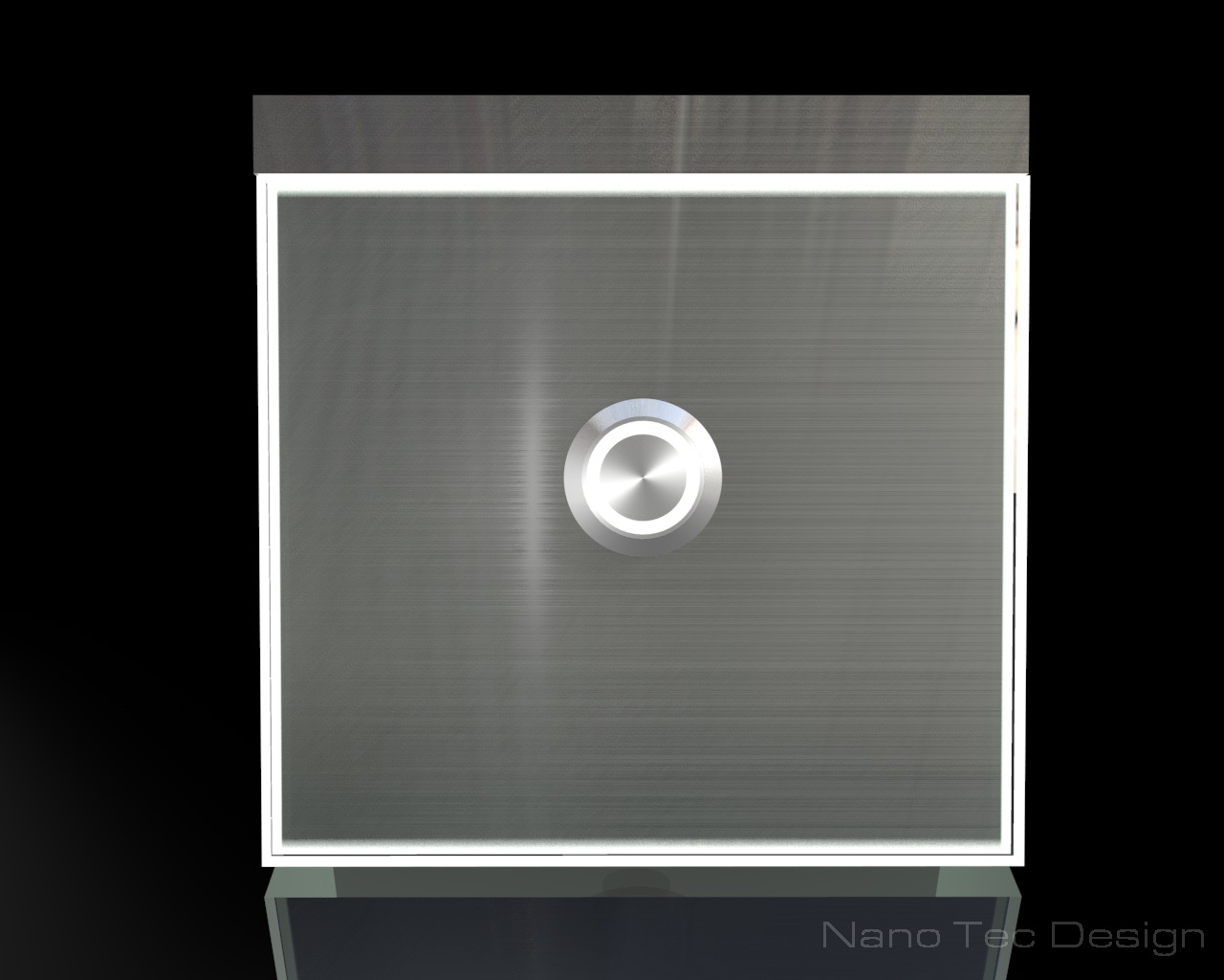 Artikelbild 6 des Artikels “Design Edelstahlklingel mit Echtglas & LED-Namensbeleuchtung 