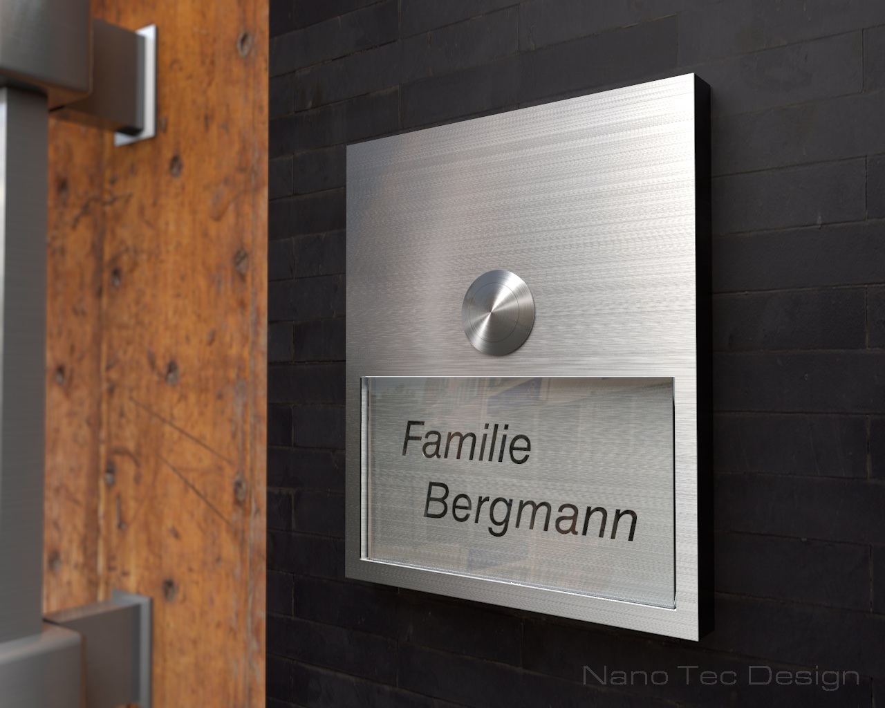 Artikelbild 7 des Artikels “Edelstahlklingel mit Acrylglas 