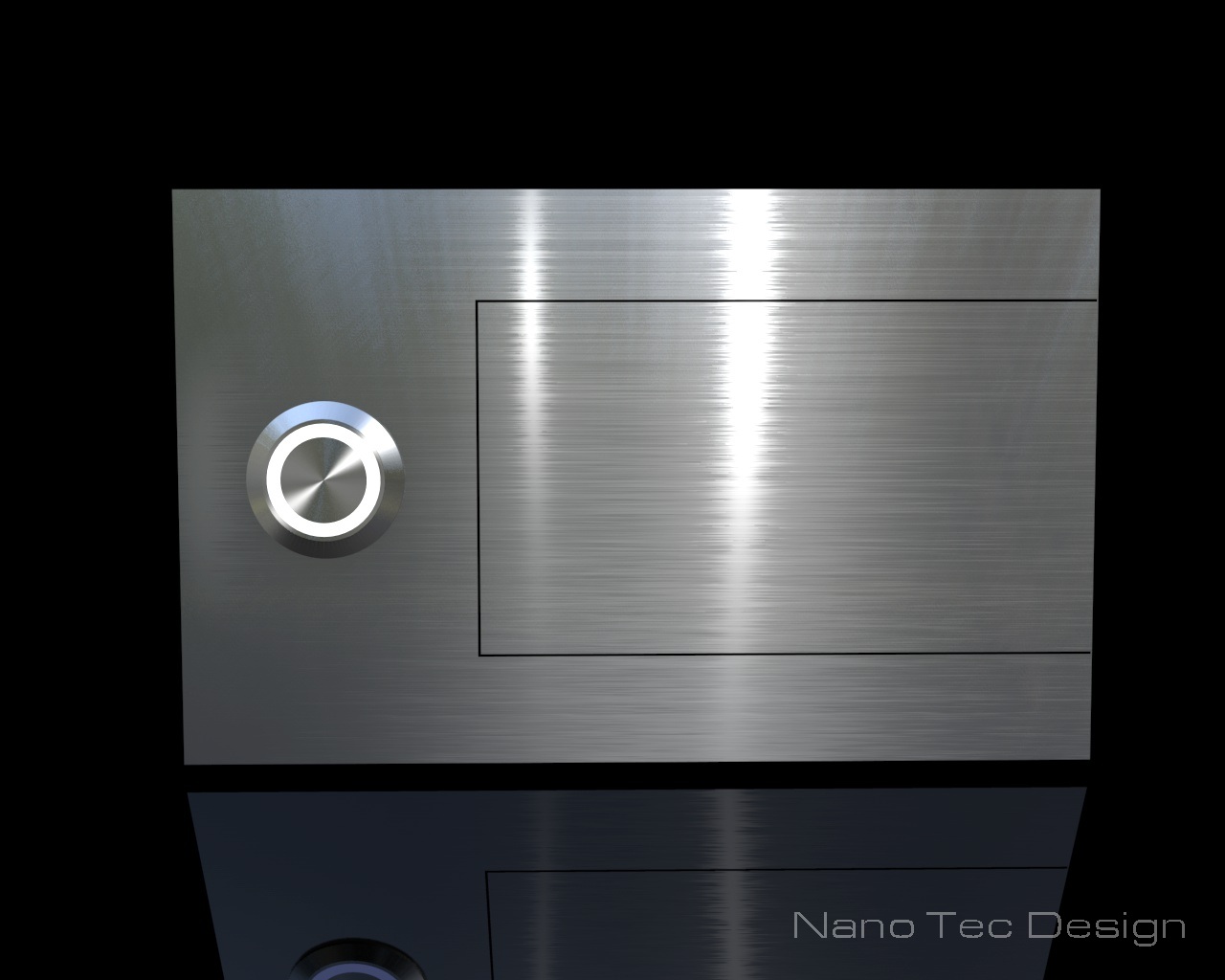 Artikelbild 9 des Artikels “Design Edelstahlklingel mit austauschbarem Gravurschild 