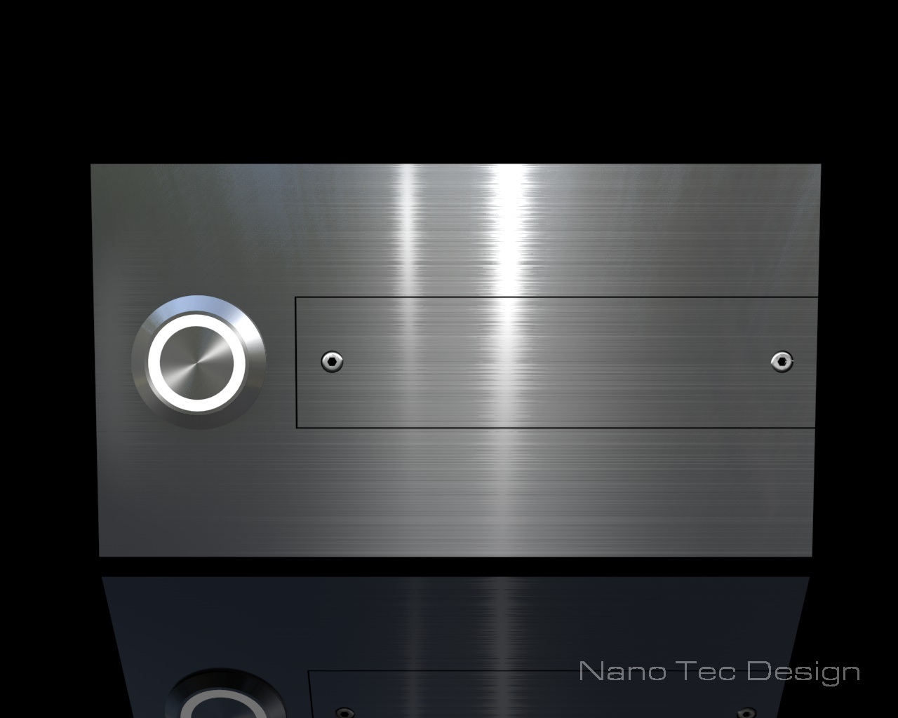 Artikelbild 9 des Artikels “Design Edelstahlklingel mit austauschbarem Gravurschild 