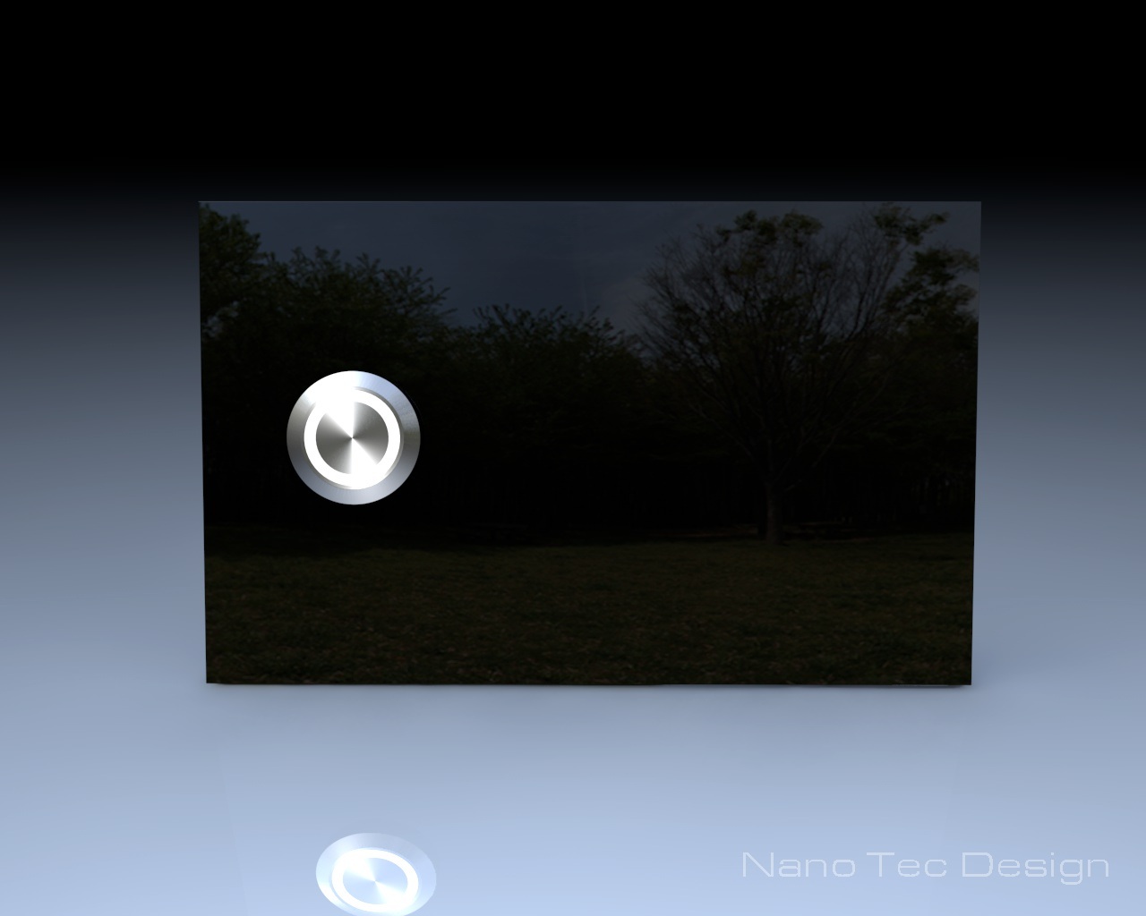 Artikelbild 9 des Artikels “Schwarze Design Echtglasklingel mit LED-Namensbeleuchtung 