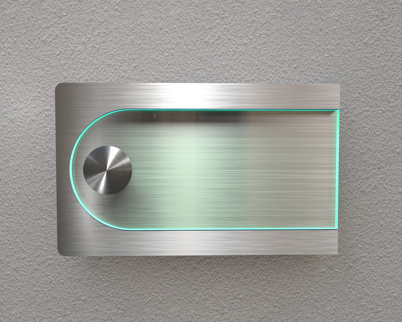 Artikelbild 9 des Artikels “Design Edelstahklingel mit Acrylglasplatte 